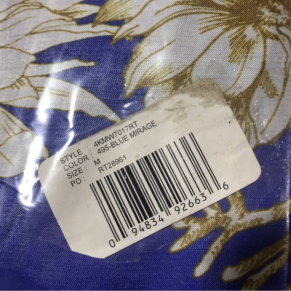 Ciebon Ariella Floral Side Tie Maxi Dess, Women's Size M - Blue - Picture 11 of 11